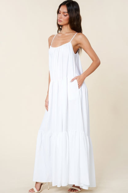 Maxi Sun Dress With Pockets