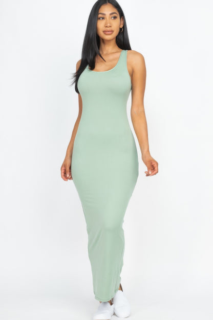 Solid Basic Maxi Dress